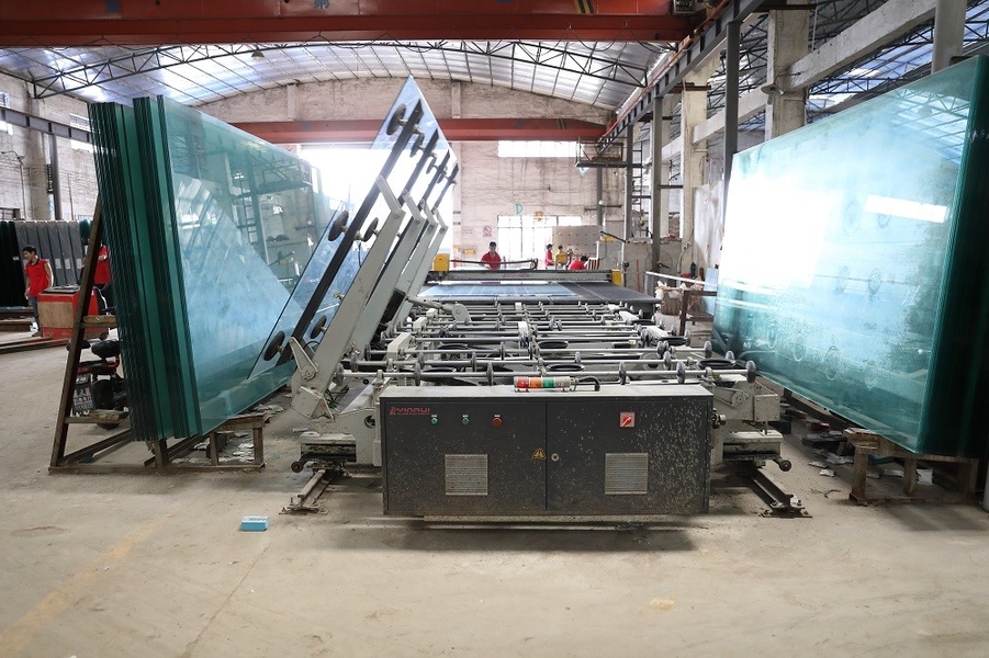 foshan nanhai ruixin glass co., ltd manufacturer production line