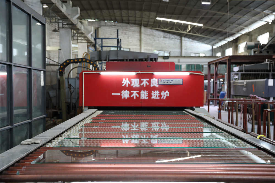 foshan nanhai ruixin glass co., ltd manufacturer production line