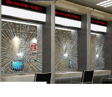 Tempered Laminated Bulletproof Glass Multi Layer Bullet Resistant Glass
